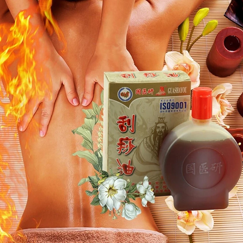 

Hot Sales 100lm Guasha Massage Plant Oil Massage Oil Chinese Traditional Acupuncture Tool Health Care