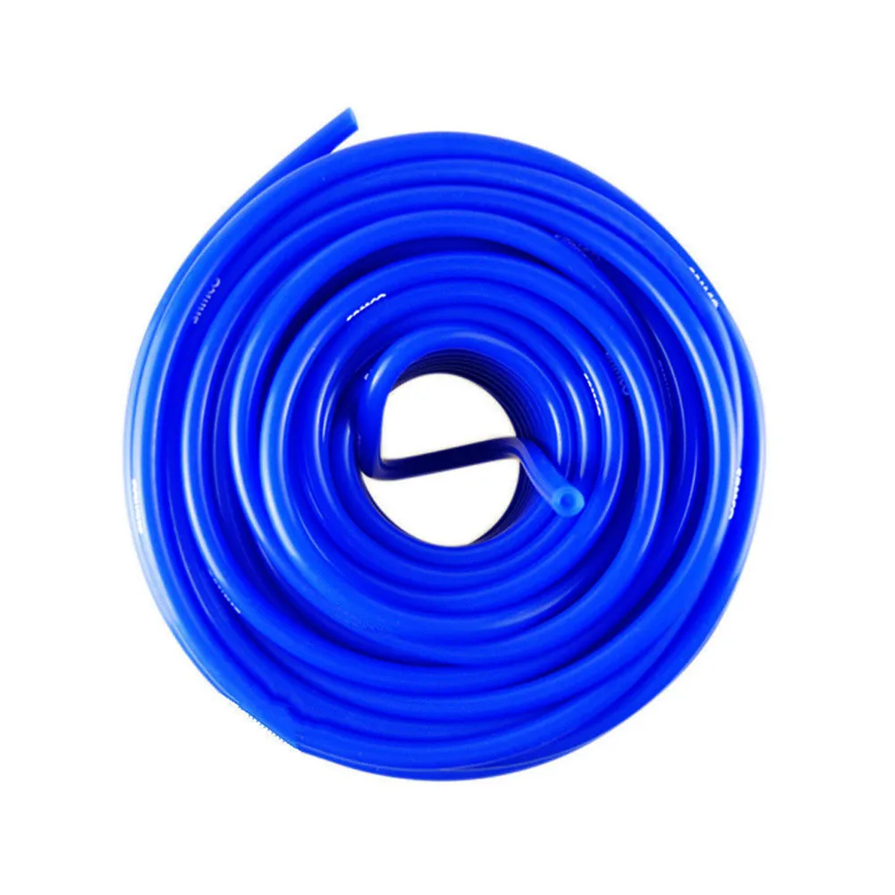 Najtaniej Nowa 4mm silikonowa rura ssawna 16.4ft 5M wąż wąż samochodowy układ chłodzenia akcesoria węża