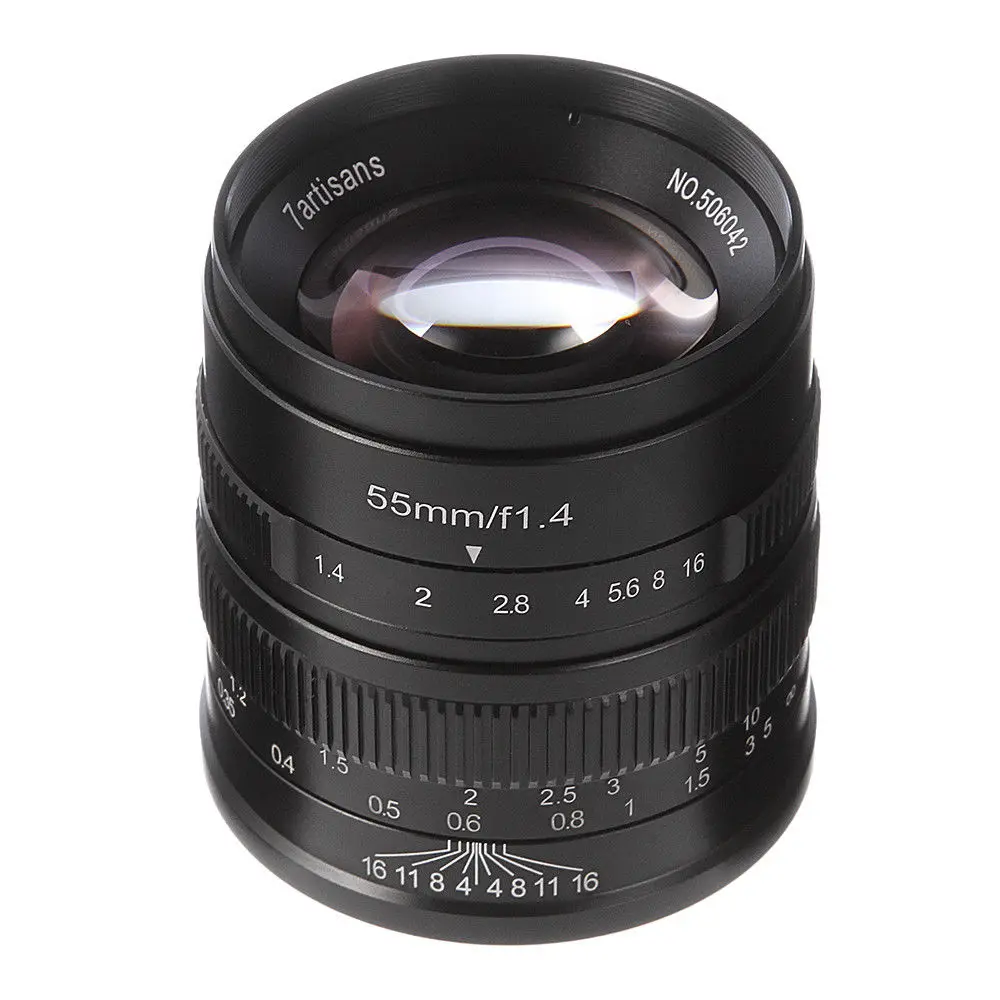 55mm F/1,4 ручная фокусировка фиксированная APS-C объектив для цифровой камеры Fujifilm FX mount X-Pro2 Pro1 X-A1 A2 E1 E2 E2S T20 T1 T10 XM1 черный