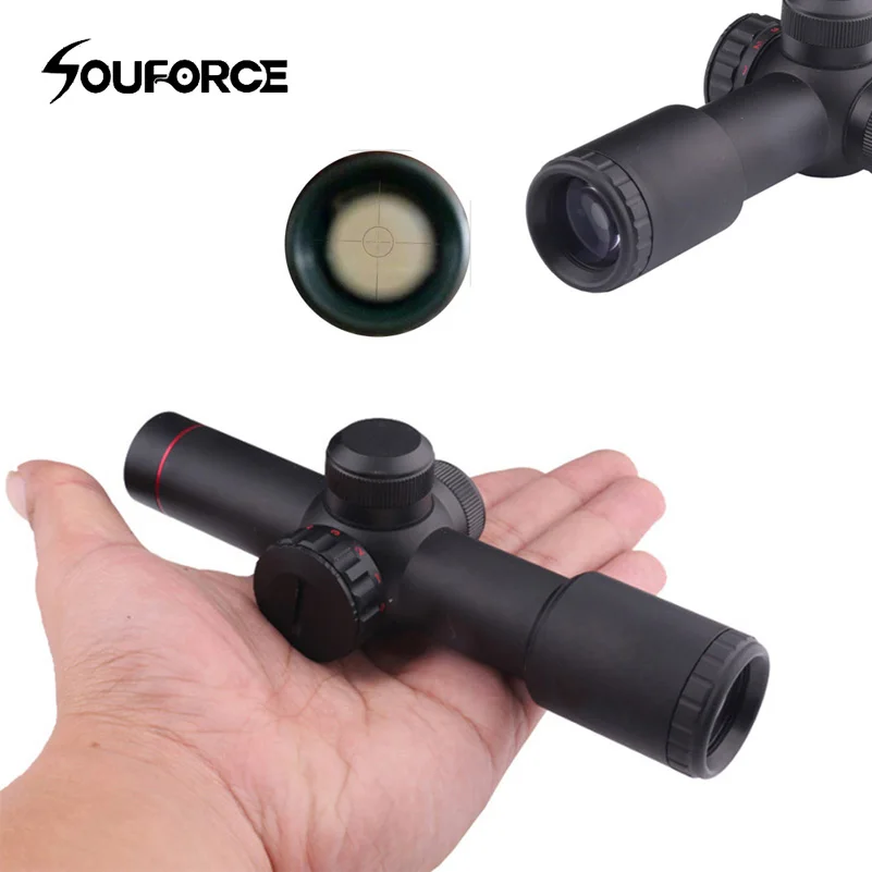

Tactical 4.5X20E Optical Sight Scope With Flip-open Lens Cover None-Illumination Dot for Hunting accessories