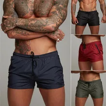 Мужская Спортивная тренировка Бодибилдинг летние шорты для тренировок в фитнес-зале короткие брюки