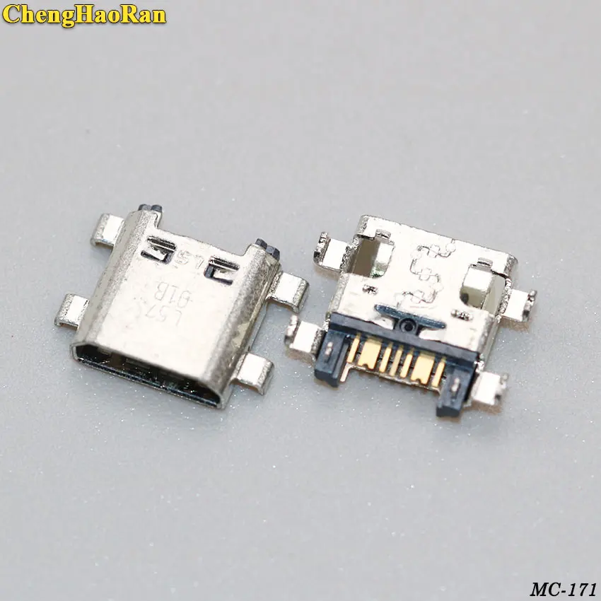 ChengHaoRan 10 шт. Micro USB 7 контактный разъем для зарядки гнездовой Samsung i8262 I8262D