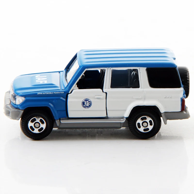 Takara Tomy Tomica 1/71 Toyota Land Cruiser JAF дорожный сервис машина металлическая литая модель автомобиля Игрушечная машина Новинка#44