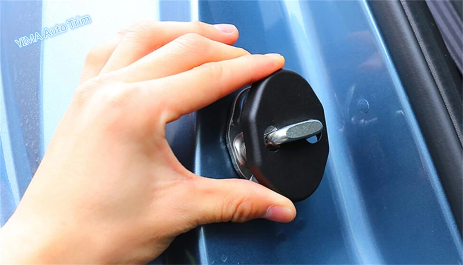 

For Mazda CX-5 CX5 2013 2014 2015 2016 Plastic Door Lock Protector Cover Trim 4 Piece / Set