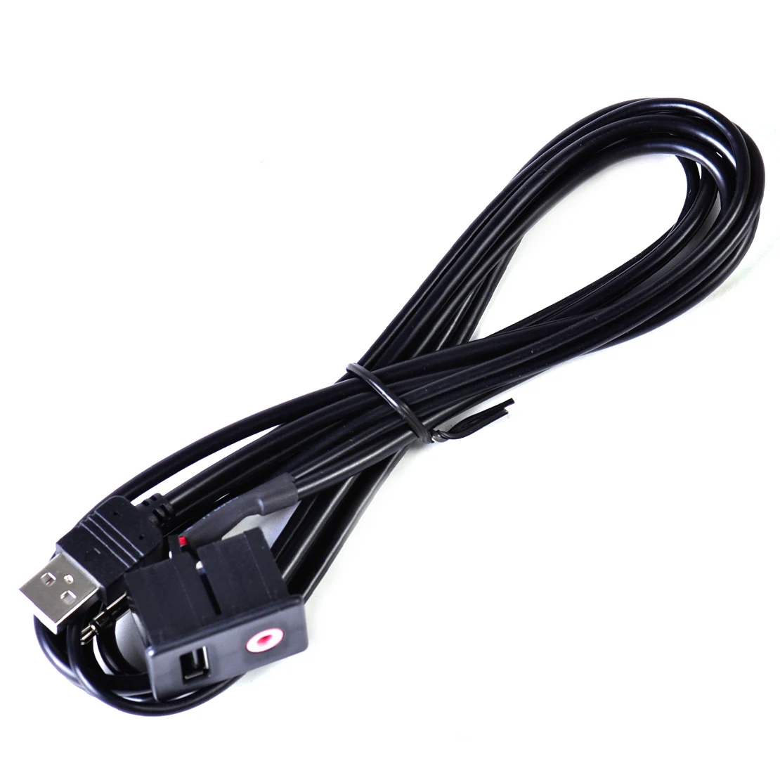 DWCX Новый 6 футовый удлинитель для приборной панели с USB и 3 5 мм на AUX монтажным