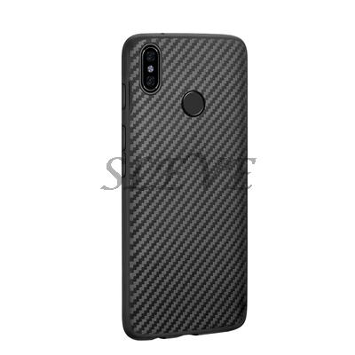 Xiao mi Max 3 funda de fibra de carbono ultrafina funda trasera para Xiao mi Max 3 mi Max3 6,9 \