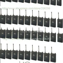 Takstar UHF-938/UHF 938 частота УВЧ Беспроводной гид Системы 50 м Рабочий диапазон 1 передатчик+ 40 приемники для проведение экскурсий