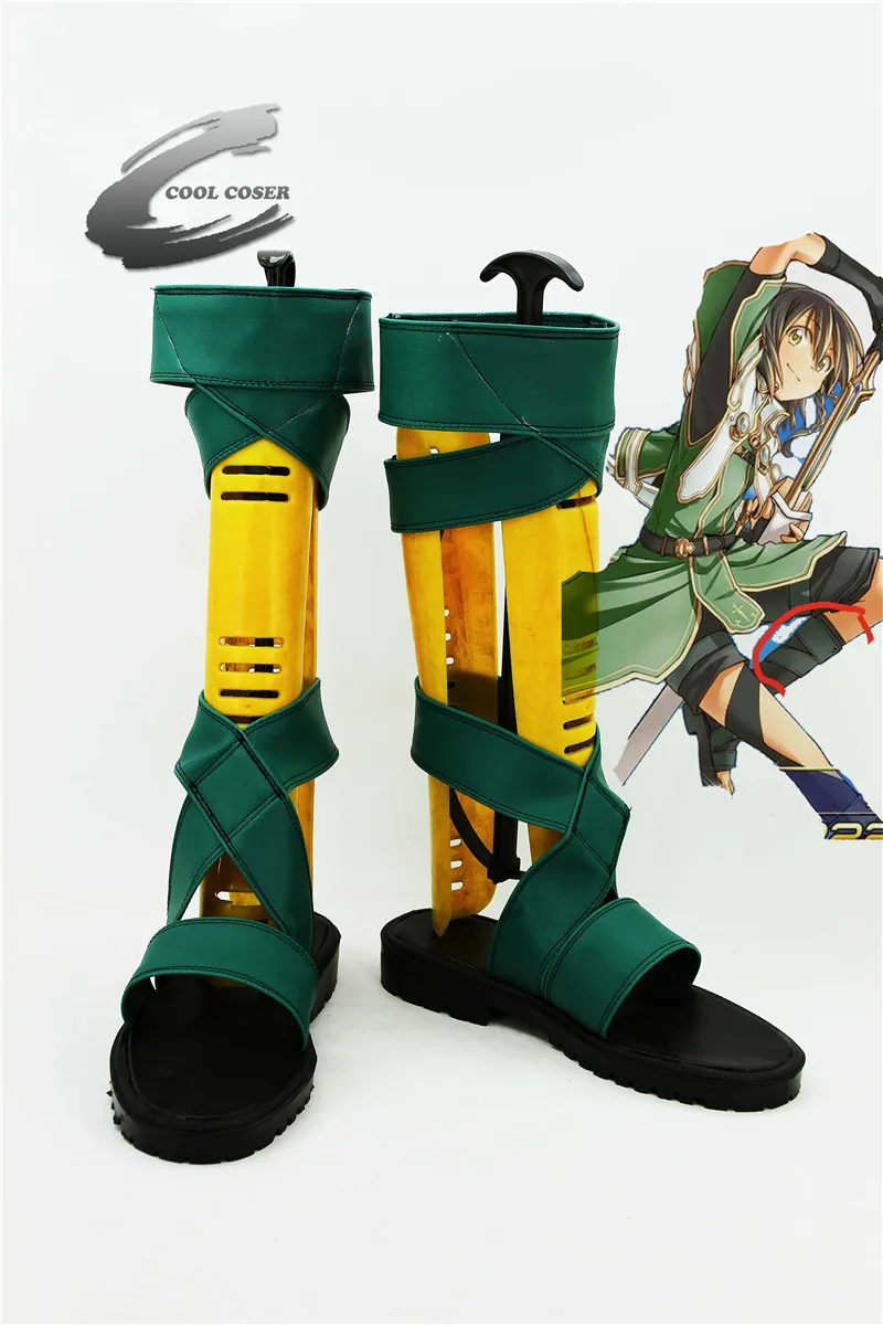 일본어 애니메이션 퍼지는 수백만 아서 좋아서 Yase 코스프레 신발 MM1812 사용자 정의 만든 애니메이션 부츠