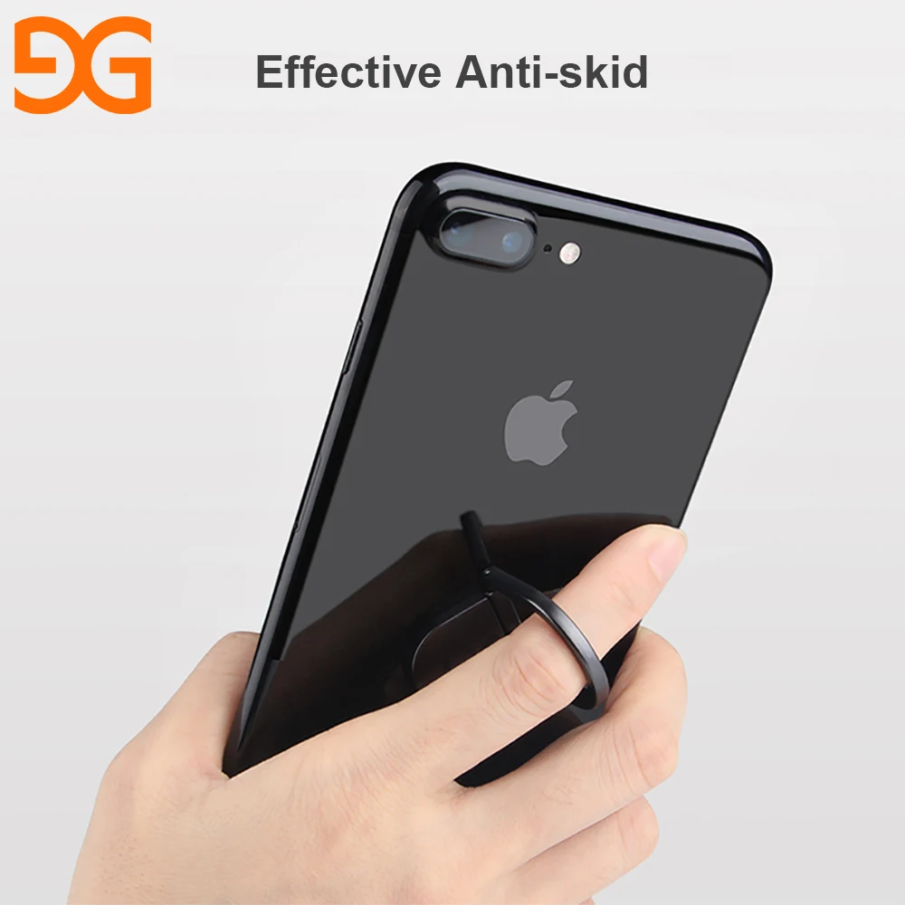 GUSGU Finger Ring Holder For iPhone 5 6 6s 7 8 Plus SE Phone Holder For iPhone X 360 Degree Stents for Xiaomi Samsung Huawei GUSGU Finger Ring Holder For iPhone 5 6 6s 7 8 Plus SE Phone Holder For iPhone X 360 Degree Stents for Xiaomi Samsung Huawei