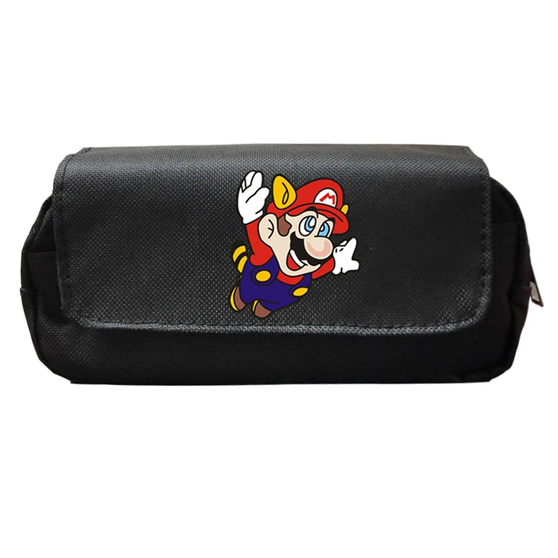 Чехол для карандашей Super Mario, для мальчиков и девочек, для хранения канцелярских принадлежностей, модные милые подарки для детей, красивая вместительная сумка для ручек