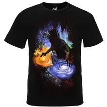 Epic Celestial DJ Galaxies Are His Decks The Cosmos Is His Stage Tee Shirt RM18T Harajuku Tops Fashion Classic Unique t-Shirt galaxies