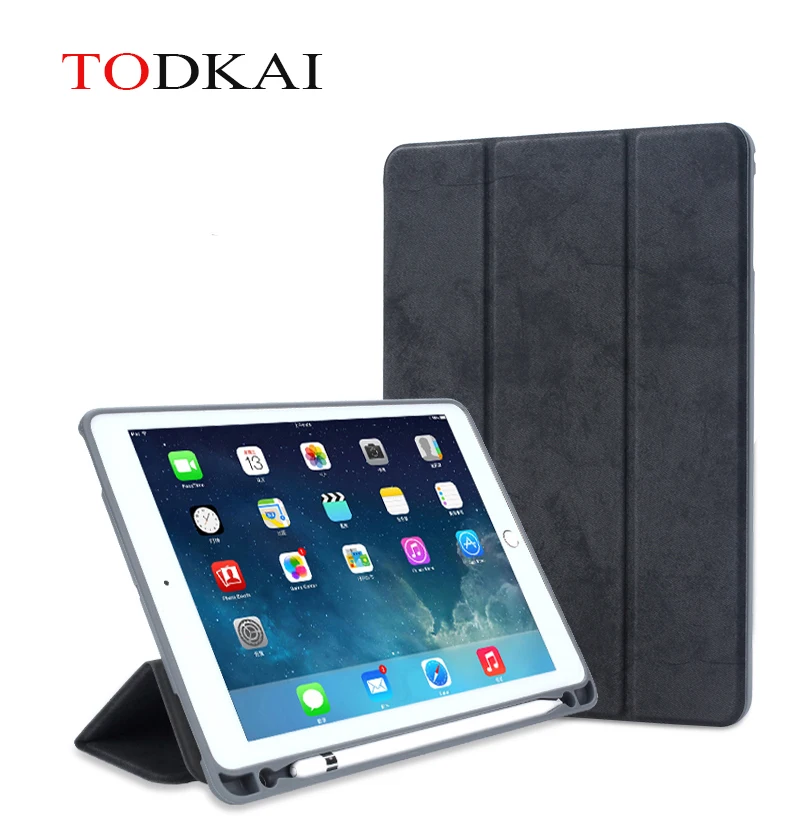 Case with Pencil Holder For APPle iPad Pro 12.9 inc 2017 A1670 A1671