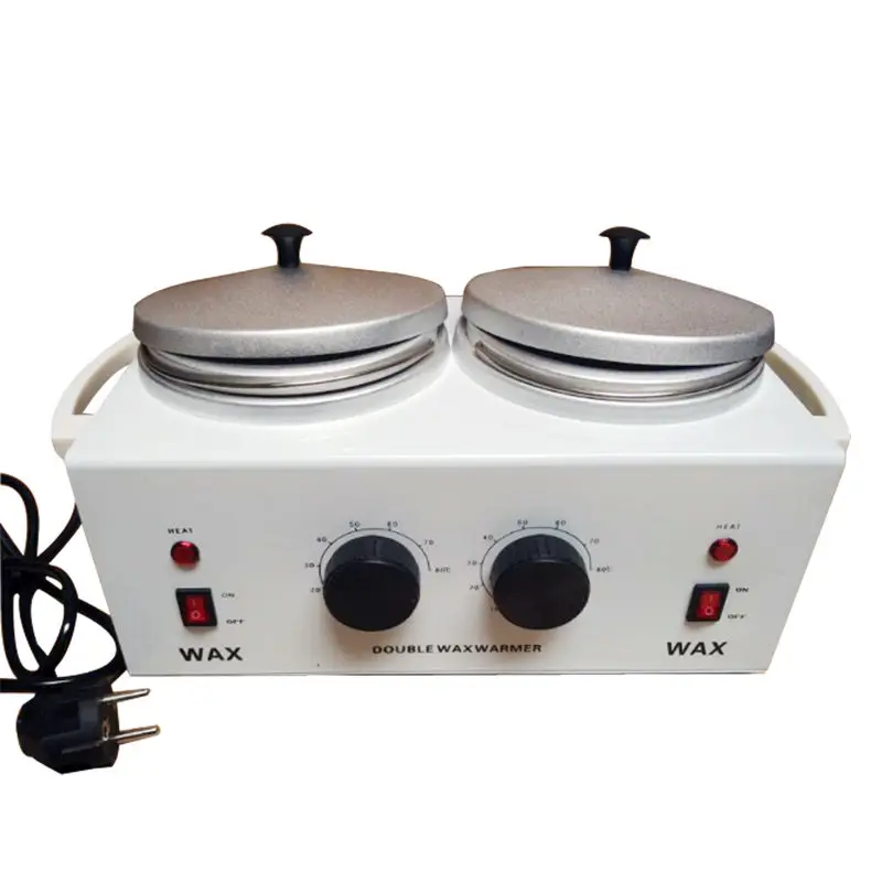 Double Wax Warmer Electric Paraffin Wax Heater Machine Device Hand Feet Depilatory SPA Skin Care For Women Beauty Machine