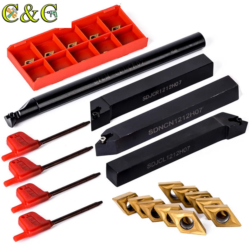 MGEHR 1616-2 16*16*100mm Lathe Turning Tool Holder With 4pcs MGMN200 Inser NEW