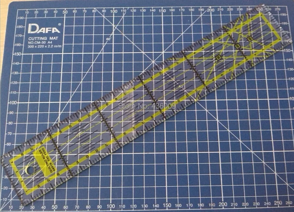 

MADE IN TAIWAN Handmade Cloth Tools Patchwork Sewing Feet Tailor-foot Put Yardstick Cuting CuttingRulers 5CM X 30CM#08570