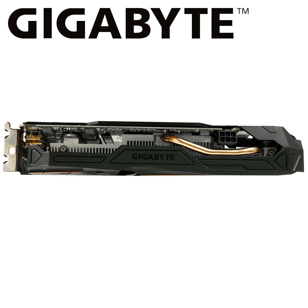 GIGABYTE gtx 1060 6gb графическая карта NVIDIA Geforce gtx1060 GDDR5 192 бит игровой ПК б/у видеокарта