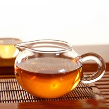 Pièces de foire en verre Transparent | Résistantes à la chaleur 1 pièce de 250ml offre spéciale tasse à thé en verre Kung Fu JN 1028