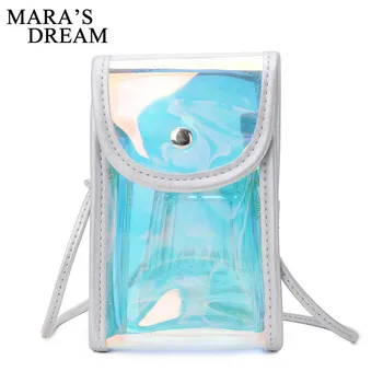 

Mara's Dream 2019 Summer New Laser Bag Ladies Casual Personality Small Square Bag Chain Shoulder Messenger Bag Tide Bag
