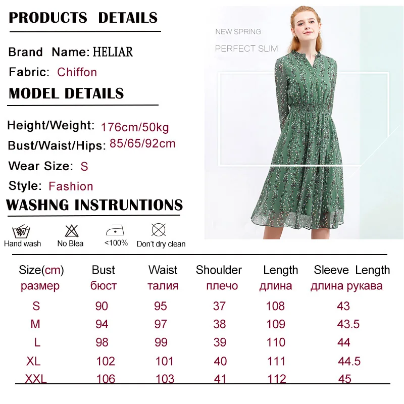 Flash Deals zqIM8 HELIAR 2020 Autumn Womens Chiffon Dresses Green Flower Pattern Draped Leaf Print Dress Casual Knee Pleat Waist Women Dress Flash Deals zqIM8 HELIAR 2020 Autumn Womens Chiffon Dresses Green Flower Pattern Draped Leaf Print Dress Casual Knee Pleat Waist Women Dress