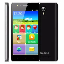 VKworld F1 Aîné Smartphone 8 GB ROM 1 GB RAM 4.5 pouce Android 5.1 MTK6580M Quad-core 1.1 GHz Dual SIM WCDMA Plus Fort Haut-Parleur FM SOS