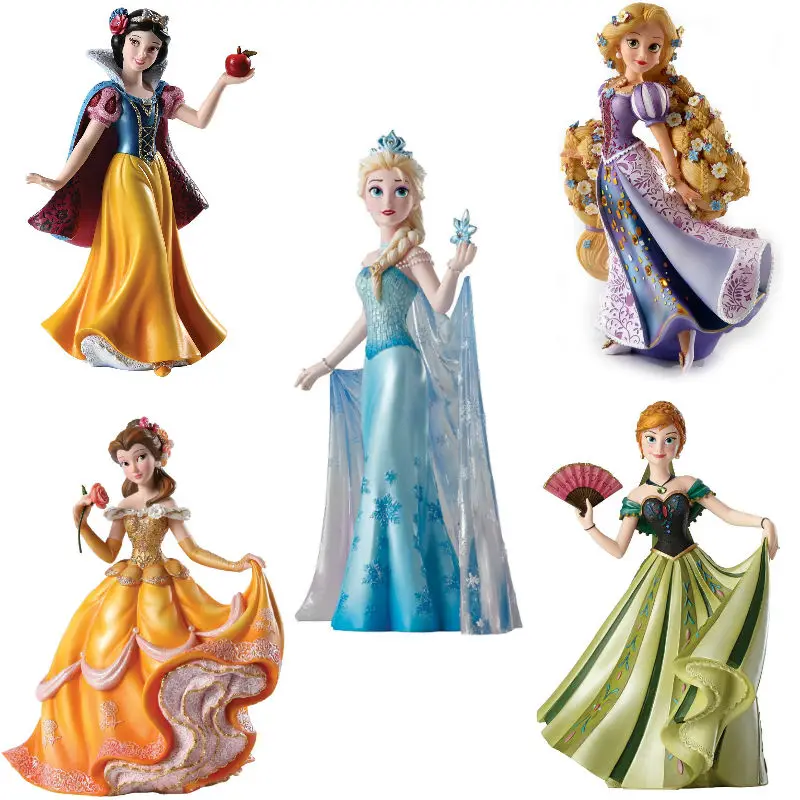 

Princess Showcase Snow White Elsa Anna Figurine model toy Collection figure