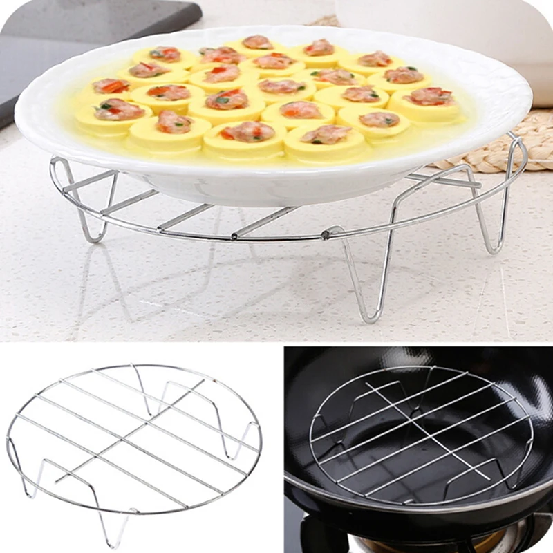 Stainless Steel Steamer Cooking Steaming Stand Kitchen Heating Supplies
