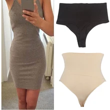 Новые горячие Для женщин талии тренер Cinchers T-Back Трусики для женщин бедра Enhancer Средства ухода за кожей Shaper Бесшовные Высокая Талия Нижнее Бельё для девочек животик Управление Женские трусы для похудения