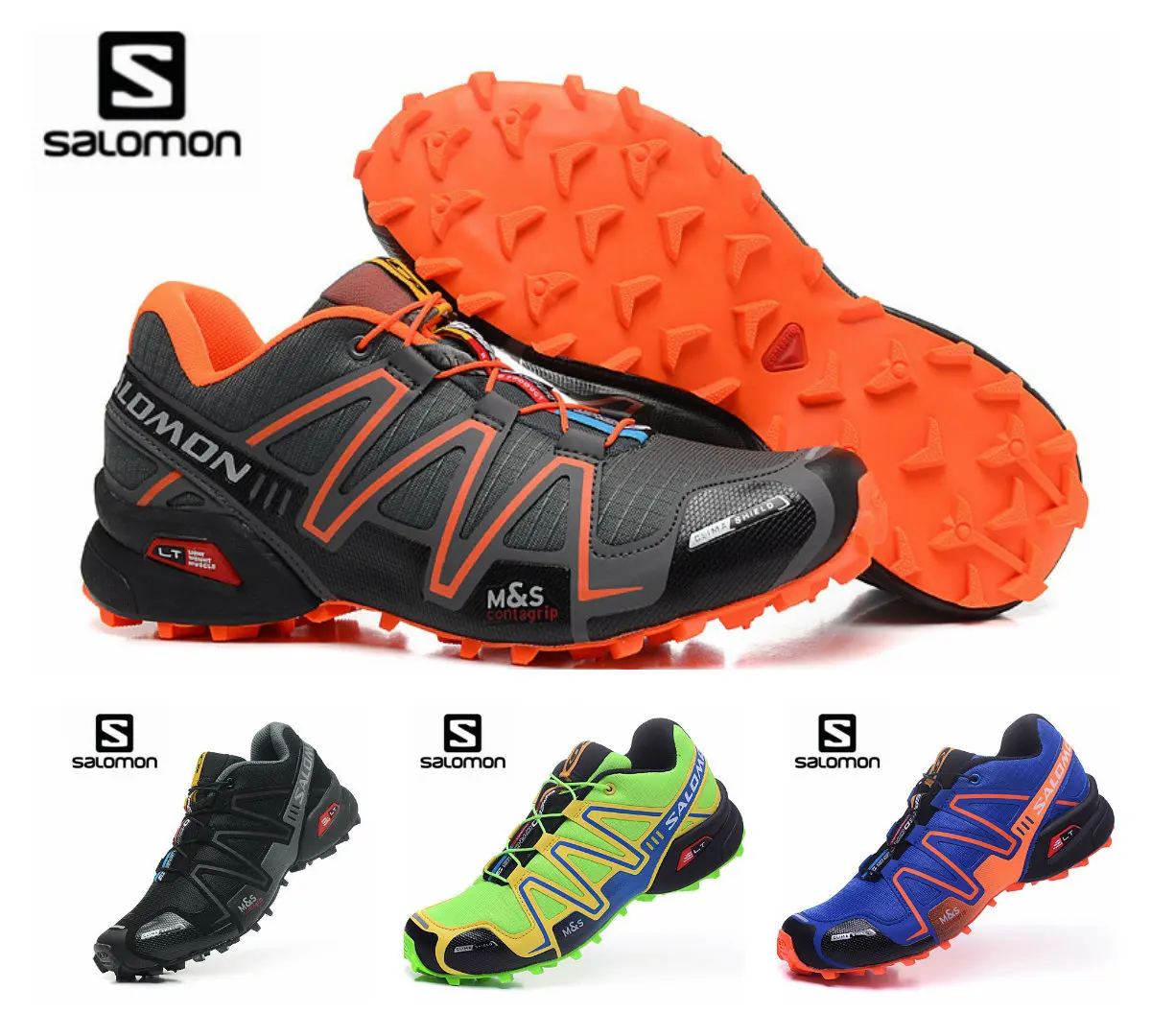 

Salomon Speed Cross 3 CS III Outdoor Male Sports Shoes mens running shoes eur 40-46