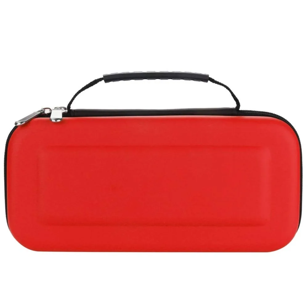 

Game Carrying bag switch nintend Hard eva shell case with Handle red color case for nintend switch bag travel