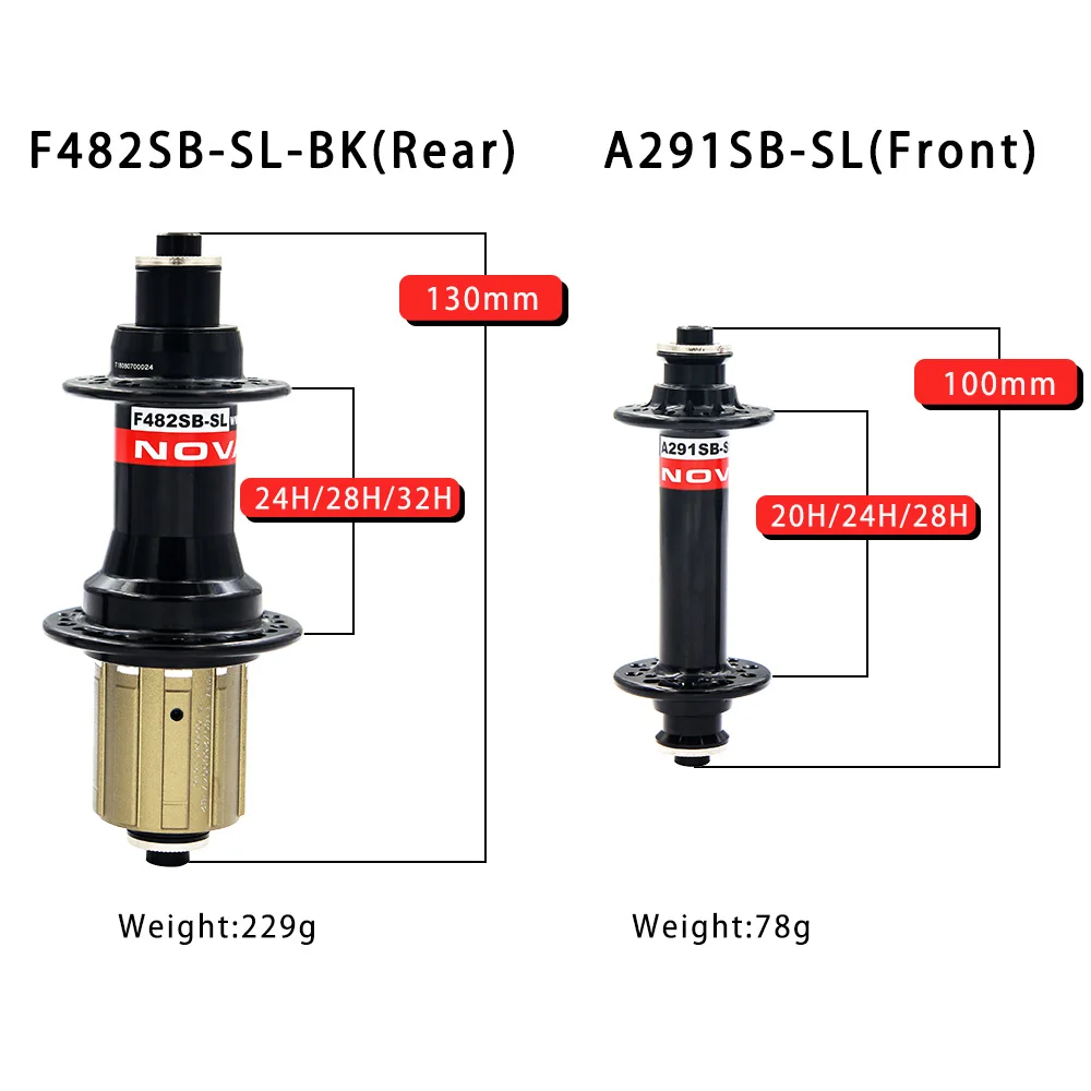 أورج Novatec A291SB-SL F482SB-SL الطريق الدراجة محور الجبهة و الخلفية أسود زوج واحد محور 20/24 ثقوب 2018 دراجة أجزاء أورج Novatec A291SB-SL F482SB-SL الطريق الدراجة محور الجبهة و الخلفية أسود زوج واحد محور 20/24 ثقوب 2018 دراجة أجزاء