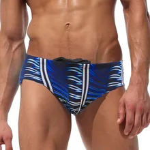 Сексуальные мужские плавки, купальный костюм, брендовые плавки с низкой талией, мужские плавки, бикини, шорты для серфинга