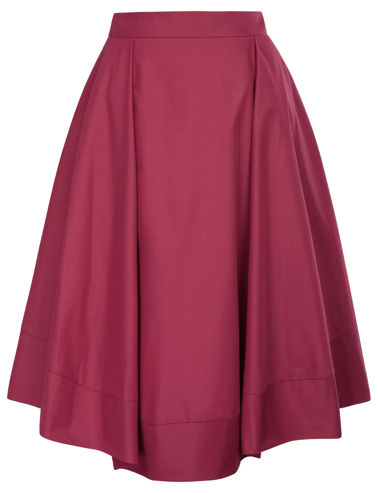 Наличии красные юбки женские платье корейская мода Высокая талия flared-линии 90 s Расклешенная юбка с карманами jupe taille haute
