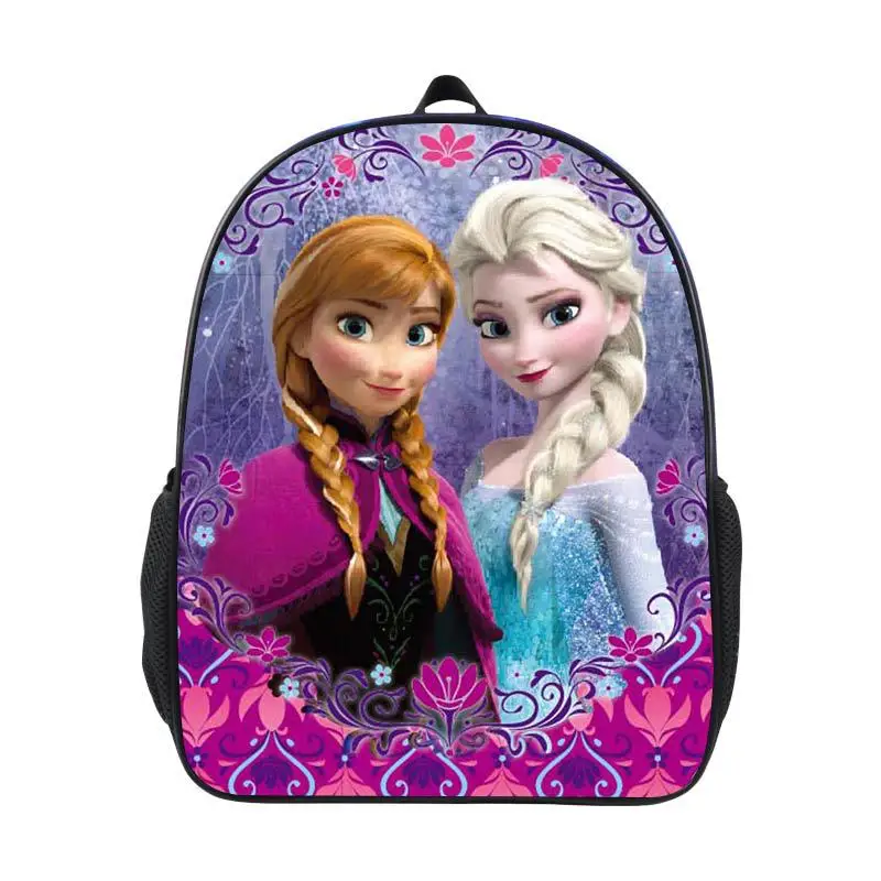 

Disney Frozen Series Fashion Children Elsa Anna Shoulder Bag Lovely Softback Burden Alleviation Students Cartoon Backpack Bags