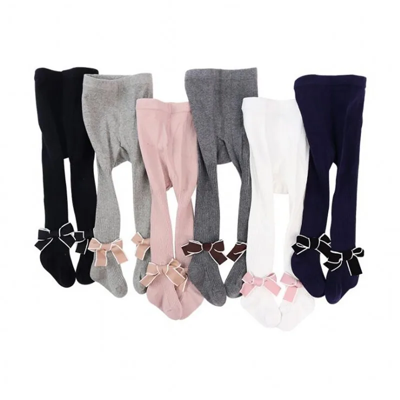 

New Lace Bow Baby Girl Tights Kid Dancing Pantyhose Baby Stockings Infant Cotton PP Pants Toddler Girl Clothes Baby Girl Tights