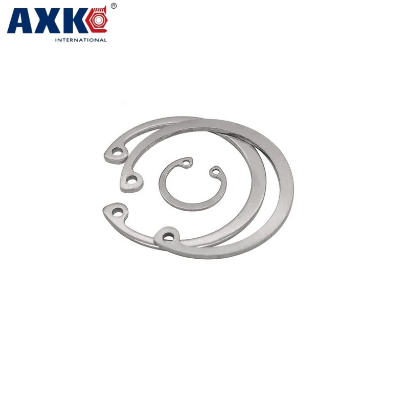 

50pcs M8 304 Stainless Steel 304ss Spring Washer DIN471 C Type Snap Retaining Ring For 8mm Outside External Shaft Circlip