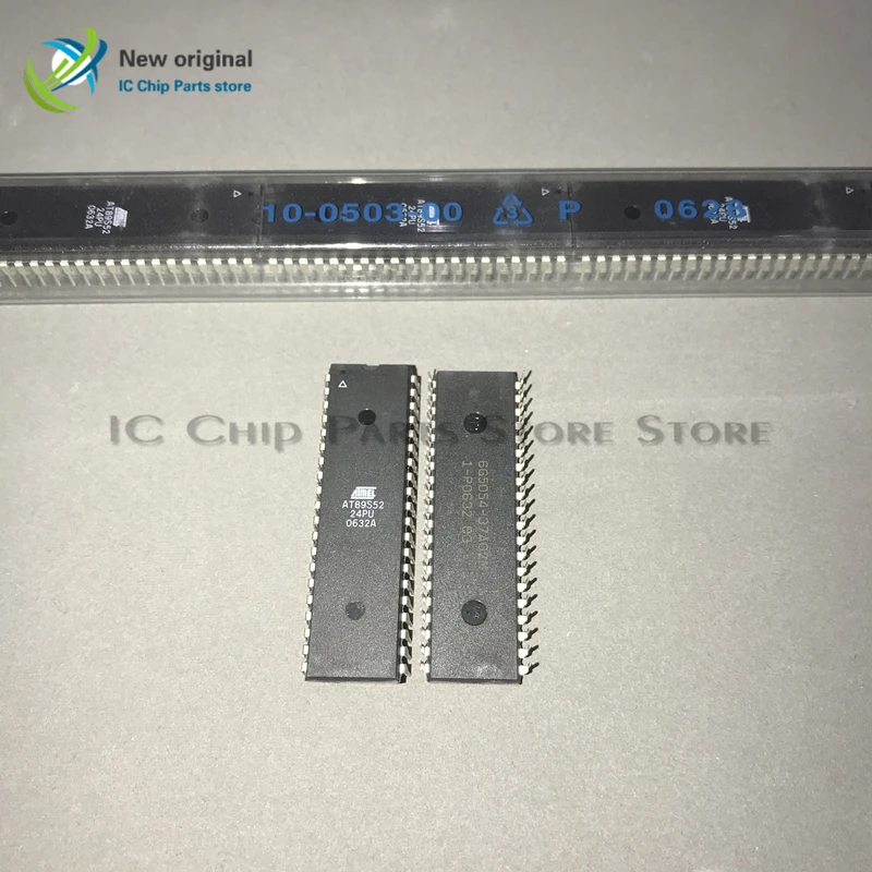 

5/PCS AT89LS52-16PU AT89S52-24PU DIP40 Integrated IC Chip New original