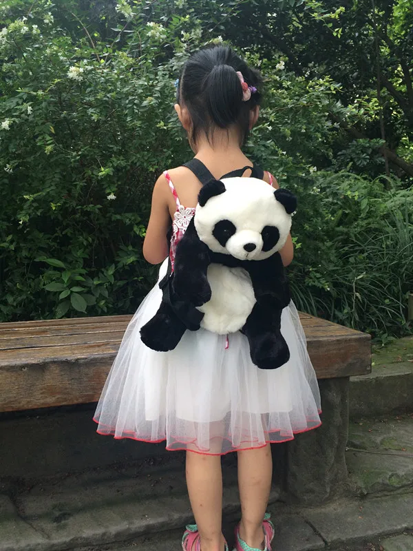 Кэндис Го плюшевые игрушки кукла мультфильм панда животных дети рюкзак школьный посылка подарок на день рождения
