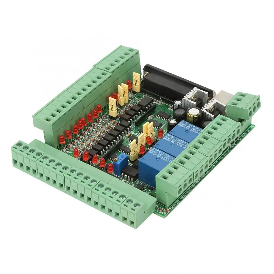 1Pcs 15-32VDC MACH3 Engraving Machine Interface Board For CNC Milling Machine