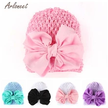 TELOTUNY Hats Caps Fashion Boys 5 Colors Infant font b Baby b font Girl Bowknot Hollow