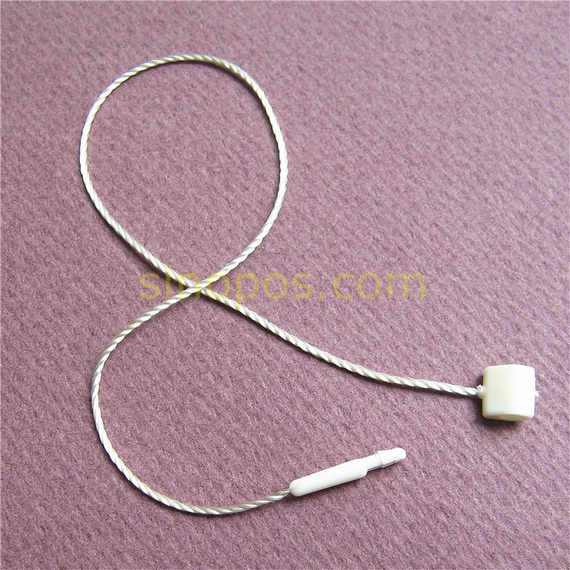Seal Tag Textile Security Loop, lock clasp plastic string snap fastener