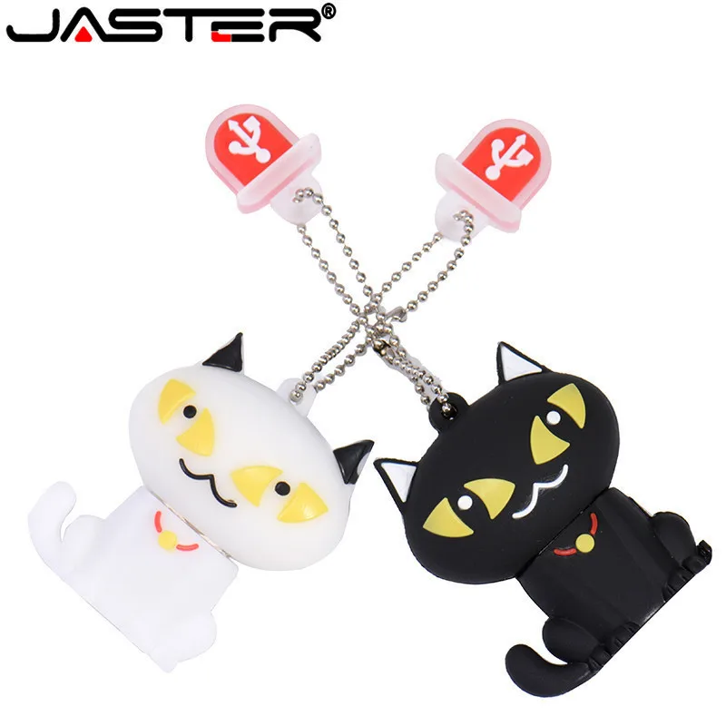USB флеш накопитель JASTER в форме кошки 4 ГБ 8 16 32 64 ГБ|USB флэш-накопители| |