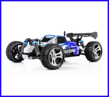 Jjrc a959 2.4g de radio control remoto rc toy car kid modelo escala 1:18 nueva prueba de golpes de goma ruedas de alta velocidad buggy off-road
