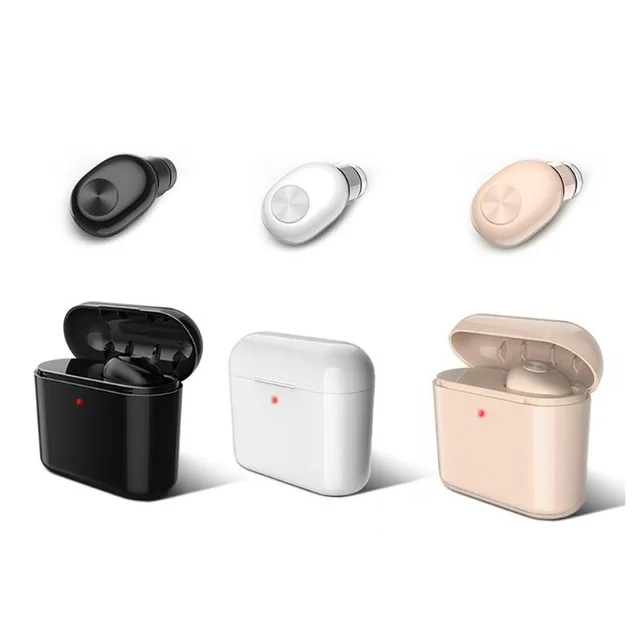 

BL1 Bluetooth Earphone Wireless Headset In Ear Magnetic Charging Earbuds With Charging Box Mic for Phones Earpieces Mini