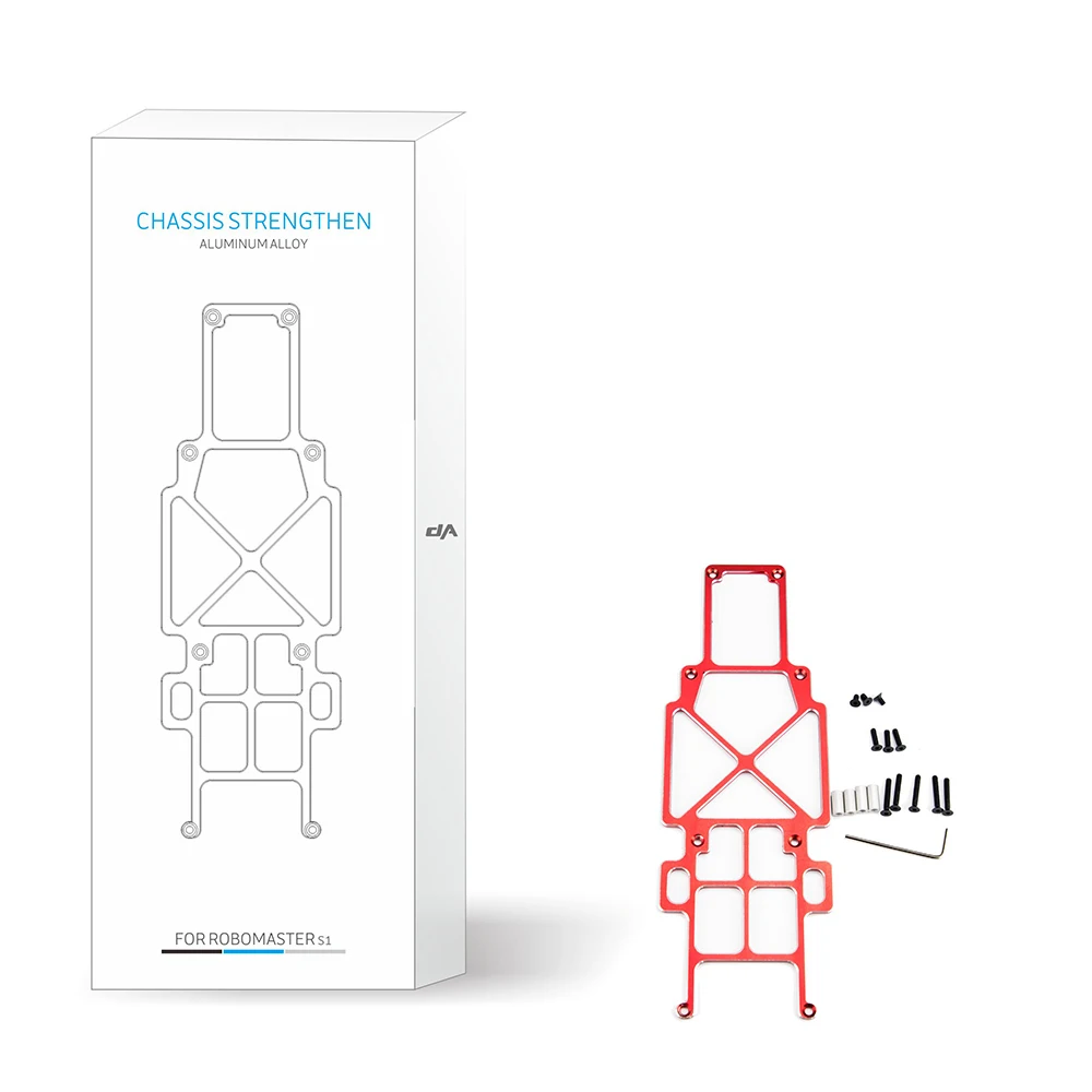 CNC Алюминиевый сплав шасси усиленный для DJI RoboMaster S1