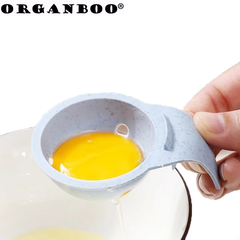 

wheat straw egg white separator creative kitchen egg yolk dispenser food grade material kitchen accessories gadgets cooking too