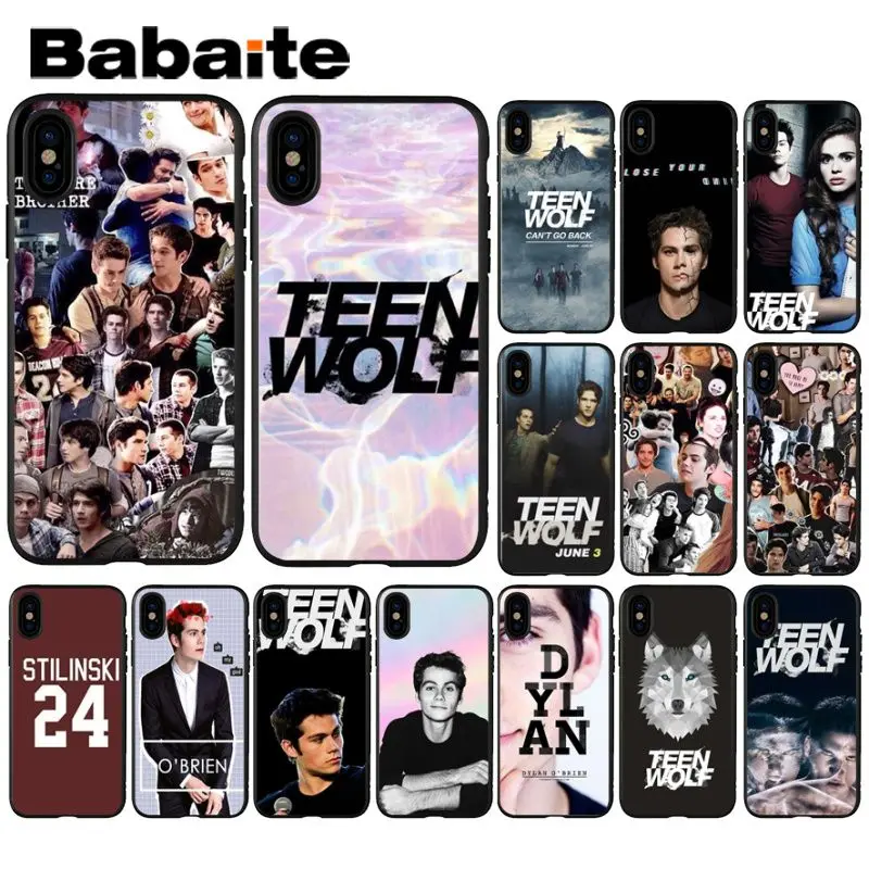 Babaite Американский сериал Teen Wolf Dylan О 'бриен черный ТПУ чехол для телефона Apple iPhone 8 7 6 6 S Plus X XS MAX 5 5S SE XR чехол