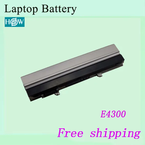 6-ячеечный аккумулятор E4300 для ноутбука DELL Latitude 0FX8X 312-0822 312-9955 451-10636 451-10638 451-11458 451-11459