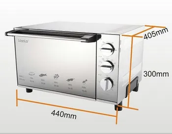 

Loyola lo-2302jd household luxury oven two-door coating liner cycle