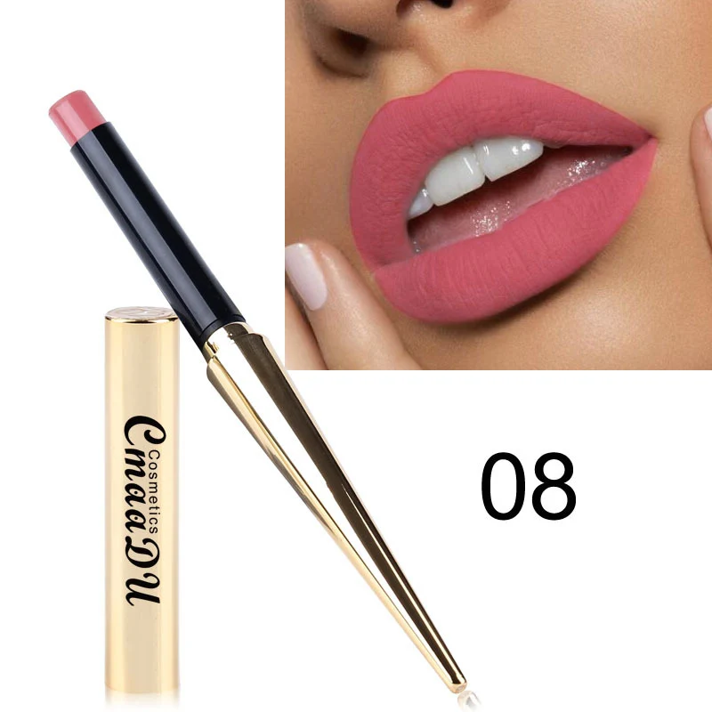 

12 Colors Matte Lipstick Waterproof Long Lasting Makeup Tube Make Up Waterproof Liquid Lip Stick Cosmetic New style