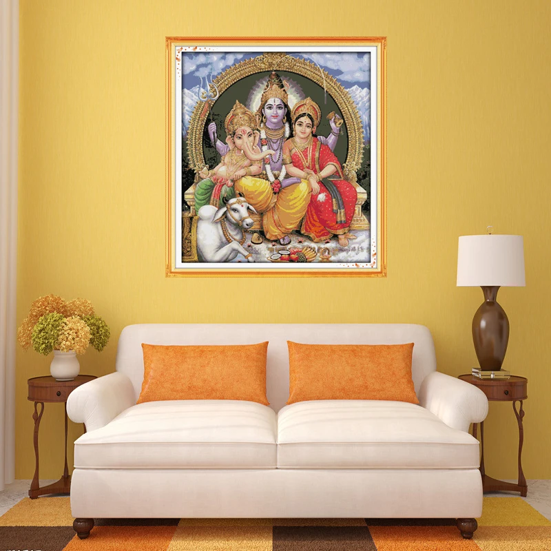Joy Sunday Western religies холст DMC 11ct 14ct Счетный Китайский Набор для вышивки крестом DIY Печатный для вышивки домашний декор